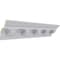 Ekena Millwork 3 7/8"H x 3 5/8"P x 5 3/8"F x 94 1/2"L Attica Crown Moulding MLD03X03X05AT - alternate 2
